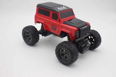 1:16 2.4Ghz Big Foot Moster RC car Red - 23317B