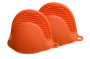 2 pcs/pair Silicone glove for kitchen - orange