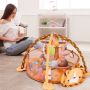 3 in 1 game blanket with 30pcs balls - lion game (518A-02)