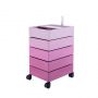 5 floor storage cabinet- Pink