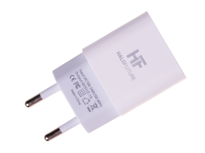 HF-1018 - Adapter charger USB HALOFUTURE 2.1A - white
