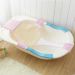 Baby bath adjustable anti-slip net - pink