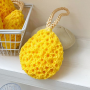 Baby bath sponge - yellow