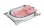 Baby Bathtub grey + Bath Mat - PINK(Large Size) (TR)