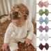 Baby Headband With Bowknot- Wine red