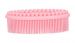 baby shower silicone brush - pink