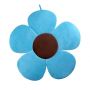 Baby shower sun flower shape anti-slip mat - light blue