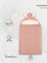 Baby Sleeping Bag 70*40- dark pink