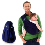 Baby sling Waistrest bag - dark blue
