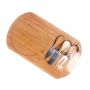 Bamboo board with 3 Pieces cutlery - HY1126