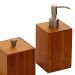 Bamboo Classics 5-Piece Bath and Vanity Luxury Bathroom Essentials Accessory Set - HY2402