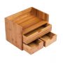 Bamboo Desk Organizer with 3 Drawer - HY3508