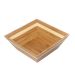 Bamboo Kitchen Serving Tray - 28*28*11 cm - HY1938