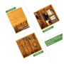 Bamboo Kitchen Spice Rack - HY1650