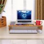 Bamboo Monitor Stand Riser with Storage Organizer - HY3104