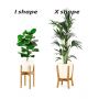 Bamboo Plant Stand Modern Planter Holder - HY4204
