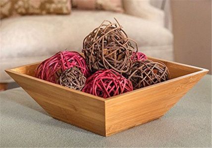 Bamboo Set of 4 Square 6