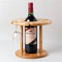 Bamboo Wine Glass Holder for 6 Glasses - HY1810