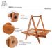 Bamboo Wooden Foldable Fruit Rack Stand - ZM3714