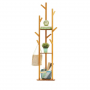 Bambusowy wieszak na kapelusze i płaszcze w kształcie drzewa - 165cm