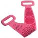 bath silicone towel doubble side - pink size:L box packing