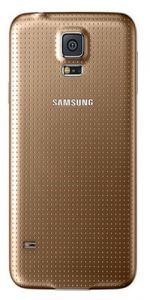 HF-3195, 9908 - Battery cover Samsung G900 Galaxy S5 gold