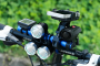 Bicycle handlebar extension - blue