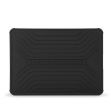 Bumper sleeve case for laptop 13.3 - black