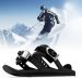 Buty narciarskie mini Krótkie narty - czarne