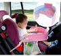 Car Portable table for children - pink elephant