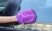 Car washcleaning glove - purple