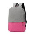 Casual light computer backpack - pink