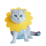 Cat decoration Elizabeth circle - size:L yellow