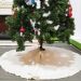 Christmas decorations tree skirts 120cm - white