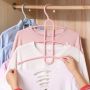 Clothes Hanger 3 Levels - pink