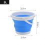 Collapsible Bucket - 5L Blue