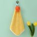 Coral Fleece Absorbent Hanging Small Square Towel-Type 4
