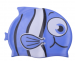 Czepek pływacki dla dzieci rybka - niebieski