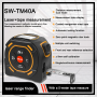 Dalmierz laserowy + taśma miernicza SNDWAY SW-TM60 - czerwony