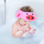 Daszek do mycia głowy dla dzieci/ Rondo kąpielowe - różowy 