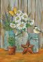 Diamond painting 40*50 cm - Butterfly vase (ZS037-1)