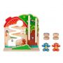 Drewniana zabawka edukacyjna z koralikami Tooky Toy