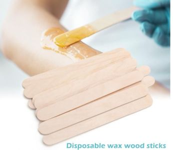 Drewniane szpatułki do nakładania wosku 10szt.
