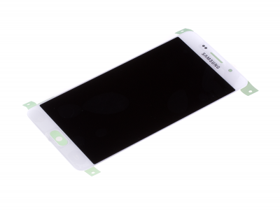 HF-129, GH97-18250A - Ekran dotykowy z wyświetlaczem LCD Samsung SM-A510F Galaxy A5 2016 - biały (oryginalny)