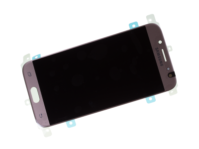 HF-155, GH97-20738C - Ekran dotykowy z wyświetlaczem LCD Samsung SM-J530F Galaxy J5 (2017) - złoty (oryginalny)