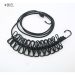 Elastic Retractable Clothesline Wire With Clip Clothes Hangers--Black