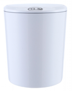 Electric trash bin 5L - white ( battery needed)