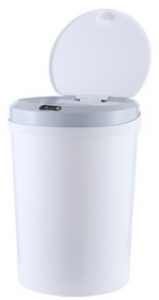 Electric trash bin (with Infrared sensor) 12L - white ( battery needed)