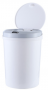 Electric trash bin (with Infrared sensor& touch sensor) 12L - white ( battery rechargeable)