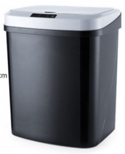 Electric trash bin (with Infrared sensor& touch sensor) 16L - black ( battery needed)-stop production